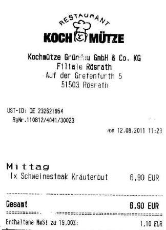 mdcz Hffner Kochmtze Restaurant